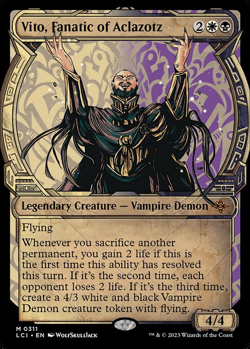 LCI: Vito, Fanatic of Aclazotz (Showcase) (Foil)