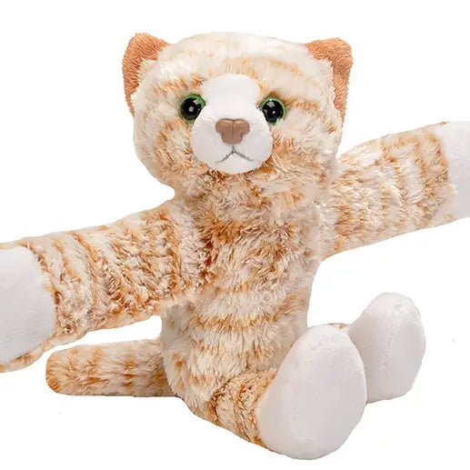 Huggers Orange Tabby Cat Stuffed Animal - 8"