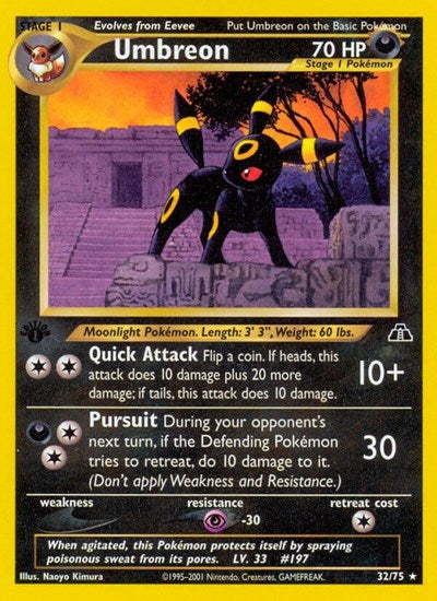 N2: Umbreon (32) (1st Edition)