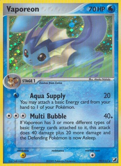 UF: Vaporeon (Holofoil)