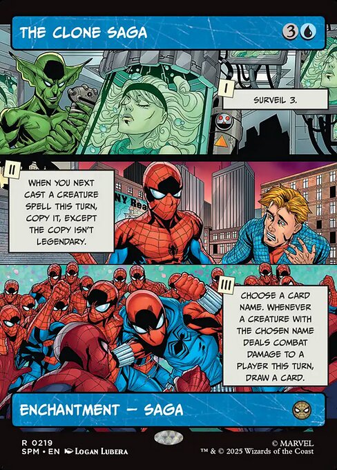 SPM: The Clone Saga (Borderless) (Foil)