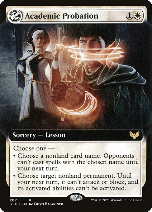 STX: Academic Probation (Extended Art) (Foil)