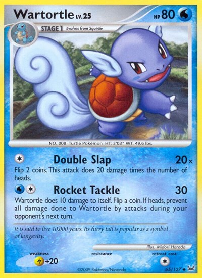PL: Wartortle (Reverse Holofoil)