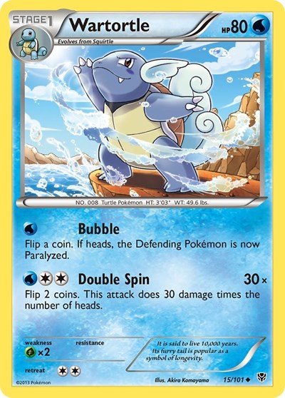 PLB: Wartortle (Reverse Holofoil)