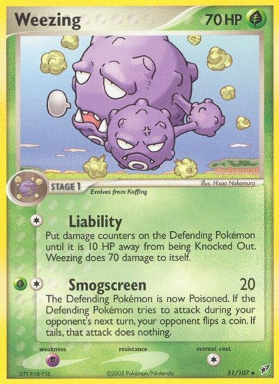 DX: Weezing (Reverse Holofoil)