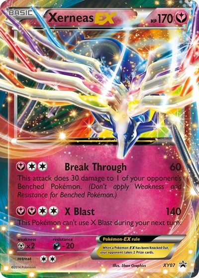 PR: Xerneas EX - XY07 (Holofoil)