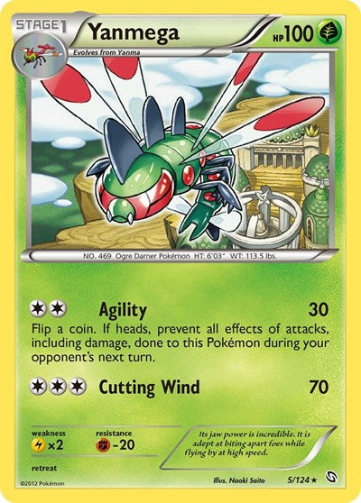 DRX: Yanmega (Reverse Holofoil)