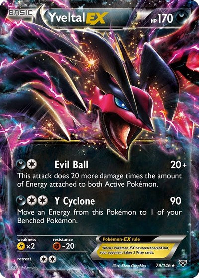 XY: Yveltal EX (Holofoil)
