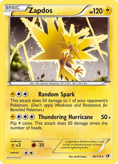 LTR: Zapdos (Reverse Holofoil)