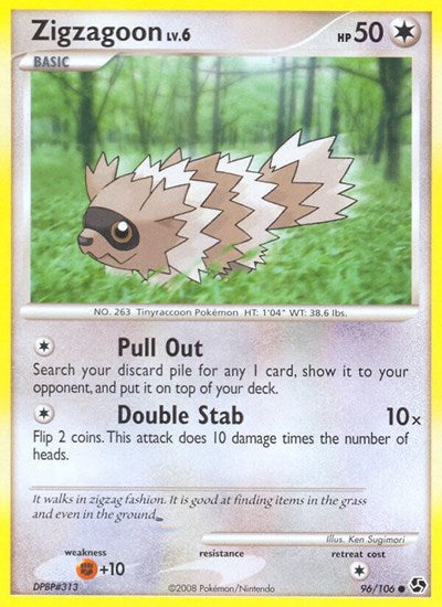 GE: Zigzagoon (Reverse Holofoil)