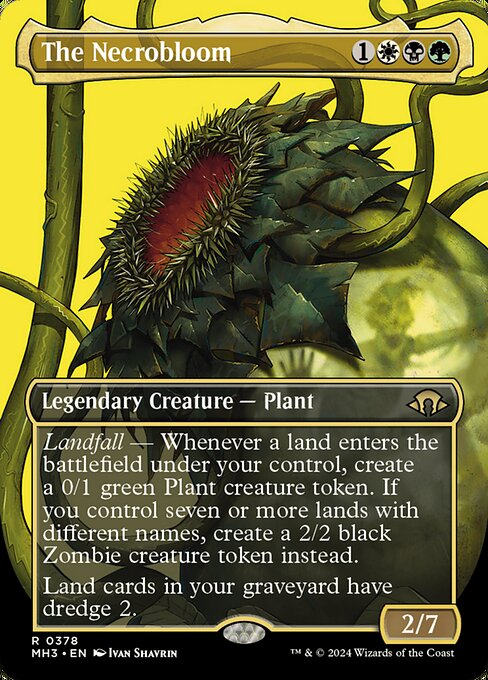 MH3: The Necrobloom (Borderless)