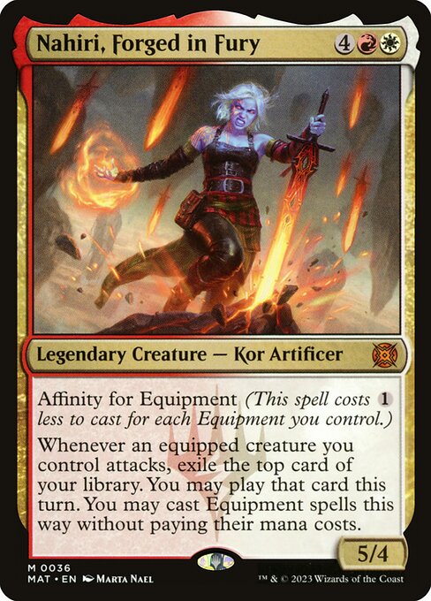 MAT: Nahiri, Forged in Fury