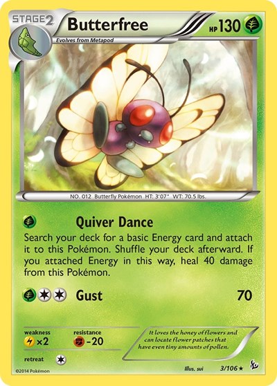 FLF: Butterfree (Reverse Holofoil)