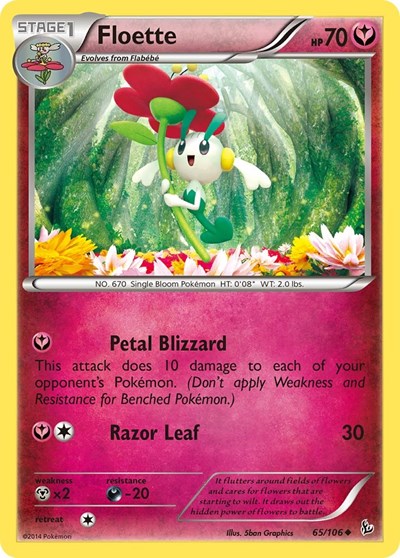 FLF: Floette (65) (Reverse Holofoil)