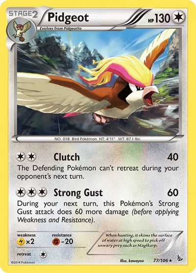 FLF: Pidgeot (Reverse Holofoil)