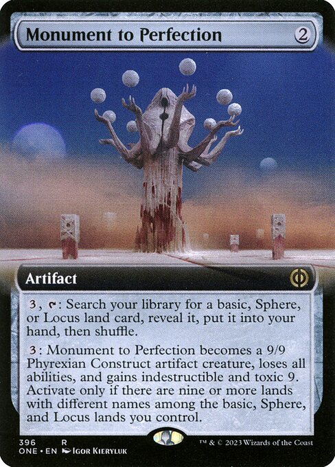 ONE: Monument to Perfection (Extended Art) (Foil)