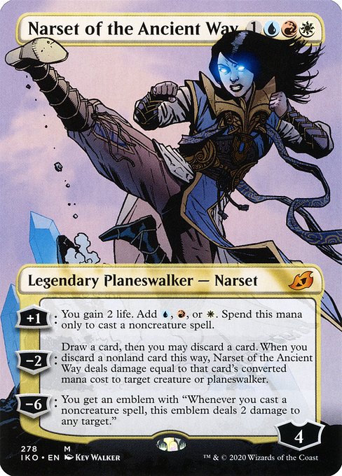 IKO: Narset of the Ancient Way (Borderless)