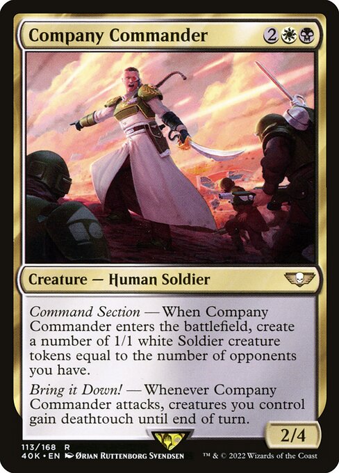 40K: Company Commander