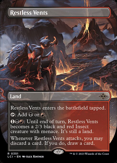 LCI: Restless Vents (Borderless) (Foil)