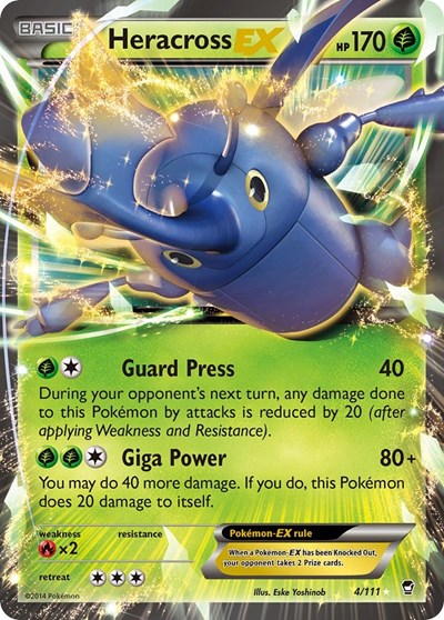 FFI: Heracross EX (Holofoil)