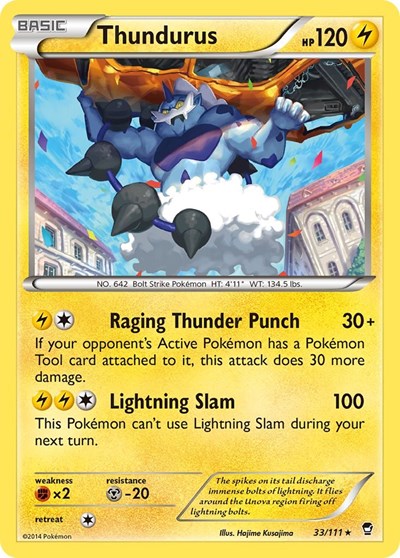 FFI: Thundurus (Reverse Holofoil)