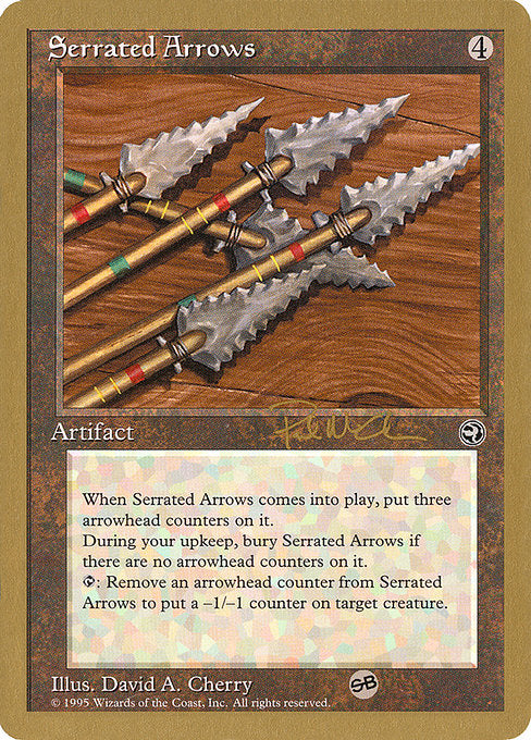WC97: Serrated Arrows - 1997 Paul McCabe (HML) (SB)
