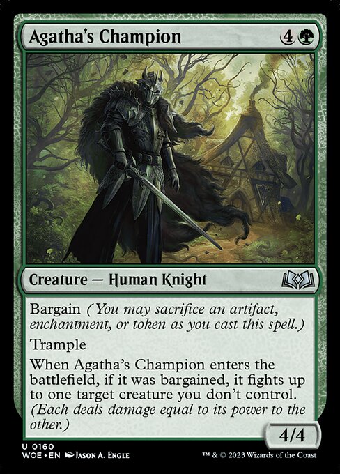 WOE: Agatha's Champion