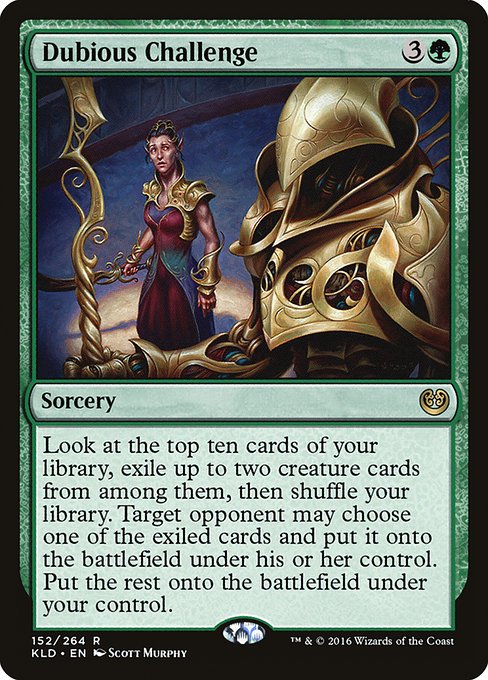 KLD: Dubious Challenge (Foil)