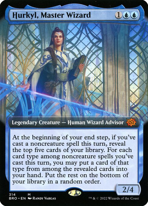 BRO: Hurkyl, Master Wizard (Extended Art) (Foil)