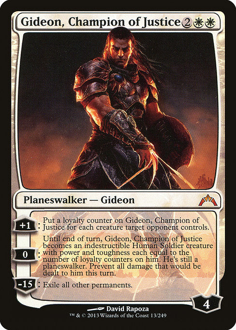 GTC: Gideon, Champion of Justice (Foil)