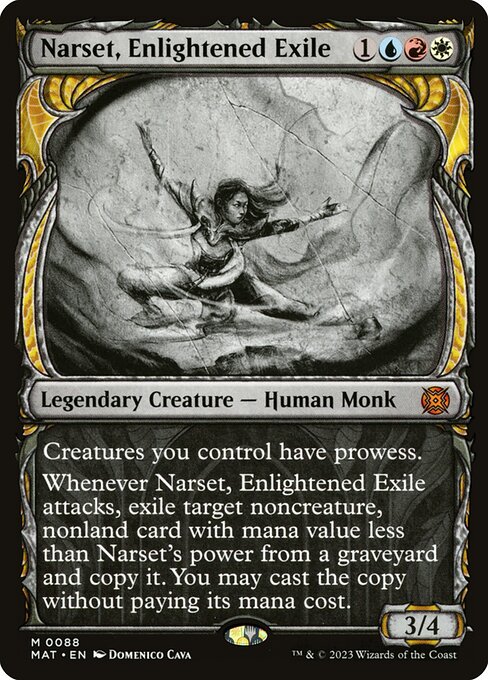 MAT: Narset, Enlightened Exile (Showcase) (Foil)