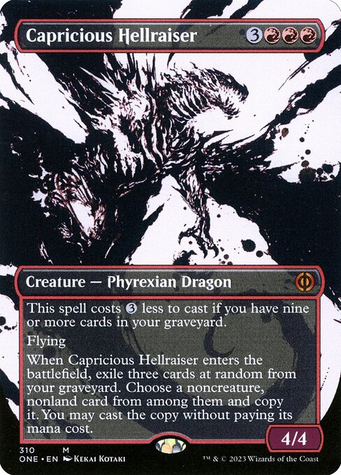 ONE: Capricious Hellraiser (Showcase) (Foil)