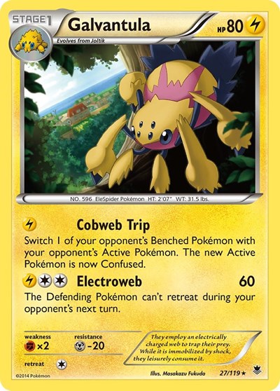 PHF: Galvantula (Reverse Holofoil)