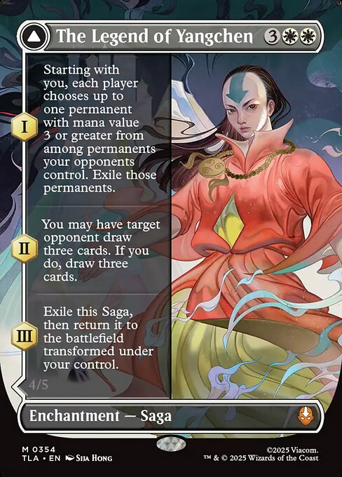 TLA: The Legend of Yangchen (Borderless) (Foil)