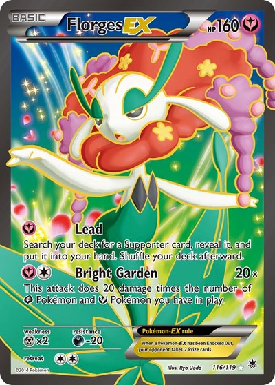 PHF: Florges EX (116 Full Art) (Holofoil)