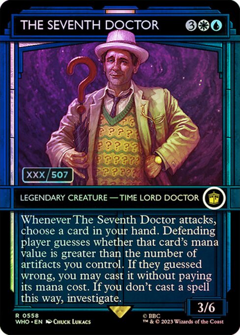 WHO: The Seventh Doctor (Serial Numbered) (Foil)