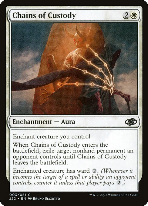 J22: Chains of Custody