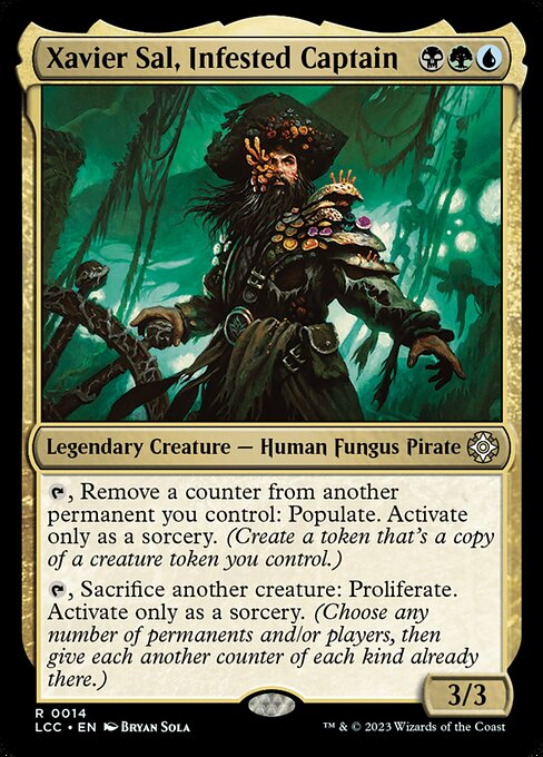 LCC: Xavier Sal, Infested Captain (Foil)