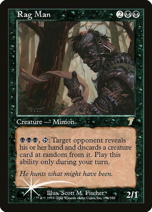 7ED: Rag Man (Foil)