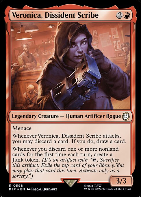 PIP: Veronica, Dissident Scribe (Surge Foil)