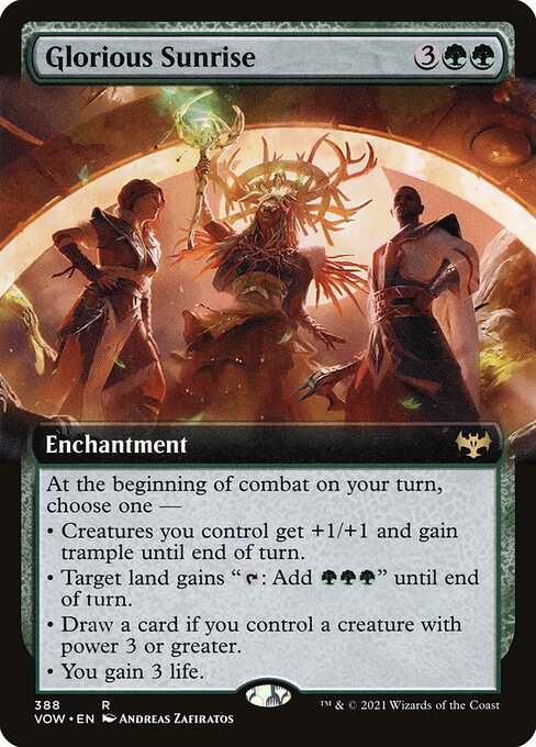 VOW: Glorious Sunrise (Extended Art) (Foil)