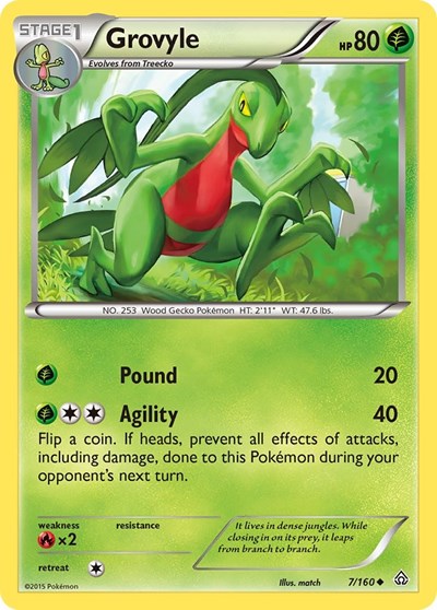 PRC: Grovyle (Reverse Holofoil)