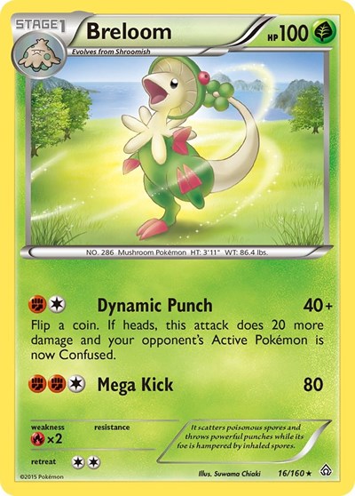 PRC: Breloom (Reverse Holofoil)