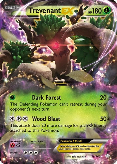 PRC: Trevenant EX (Holofoil)