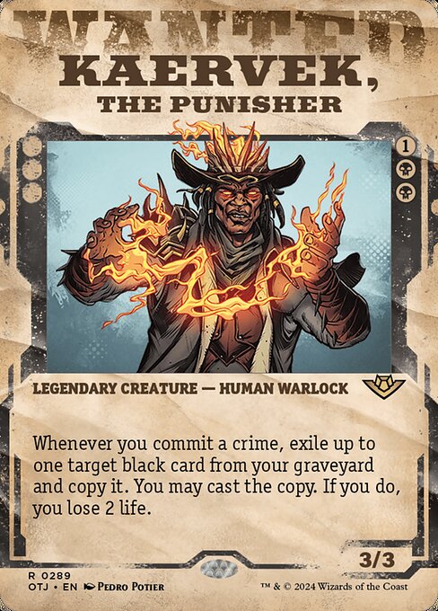 OTJ: Kaervek, the Punisher (Showcase) (Foil)