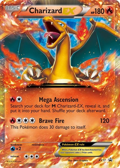 PR: Charizard EX - XY17 (Holofoil)
