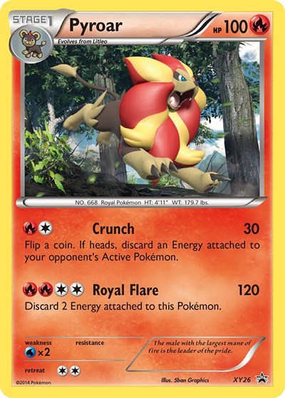 PR: Pyroar - XY26 (Holofoil)