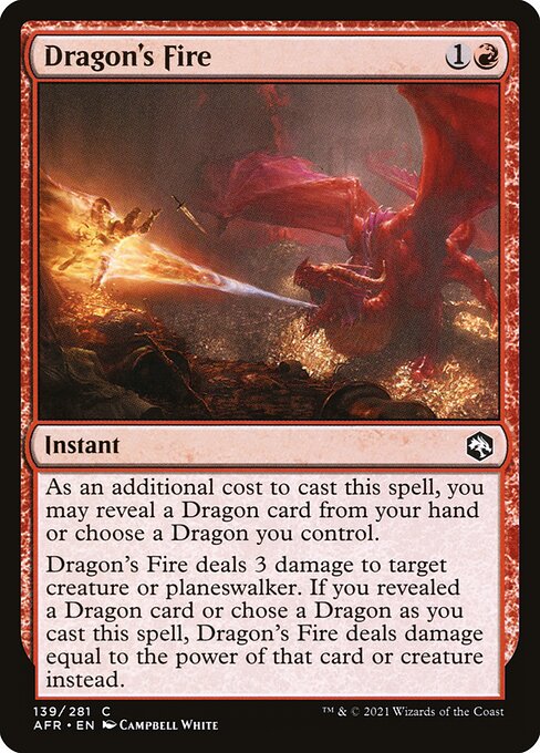 AFR: Dragon's Fire (Foil)