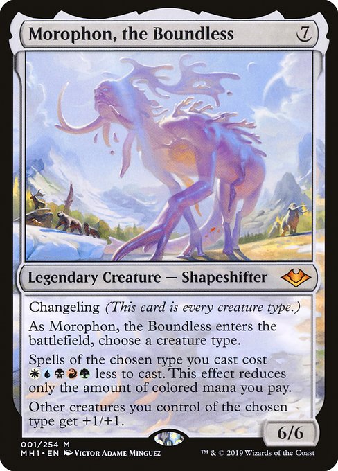 MH1: Morophon, the Boundless (Foil)