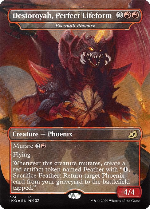 IKO: Destoroyah, Perfect Lifeform - Everquill Phoenix (Foil)